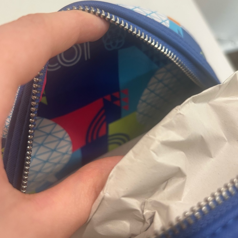 (NWT) Loungefly Epcot Pattern Mini Backpack (DISC… - image 7